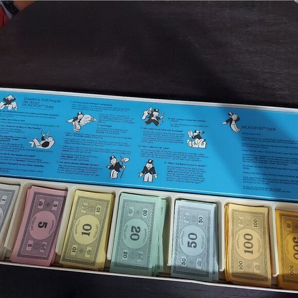 VINTAGE 1985 MONOPOLY GAME #0009-Complete-Made in - Picture 3 of 10